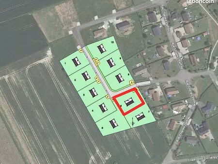 dernier lot terrain a batir 1076 m² dernier lot