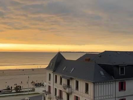 appartement vue mer triangle d'or de pornichet face plage des libraires