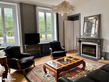 triplex meublé 125 m² – terrasse 25 m² – quartier lancrel – centre-ville alençon