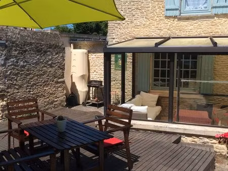 maison meublée avec terrasse bois – courseulles-sur-mer
