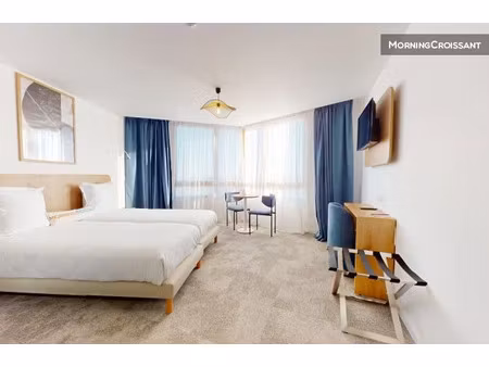 location meublée appartement 1 pièce 22 m² à villejuif (94800)  1 300 €