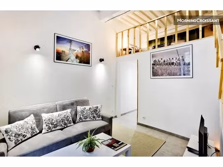 location meublée appartement 1 pièce 49 m² à caluire-et-cuire (69300)  1 500 €
