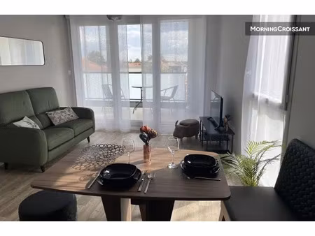 location meublée appartement 3 pièces 63 m² à vertou (44120)  1 700 €