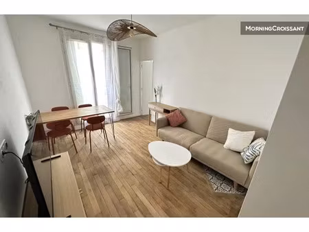 location meublée appartement 3 pièces 47 m² à asnieres-sur-seine (92600)  2 100 €
