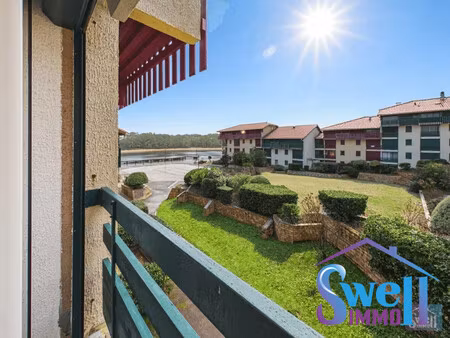 face au lac marin  t2 28m² entièrement rénové avec garage da