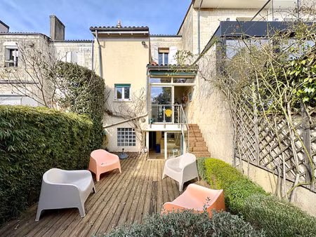 maison bordeaux   4 pièces 133.78 m2  3 chambres  jardin.