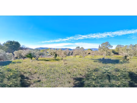 vente terrain à construire 1767 m² bagnols-en-forêt (83600)