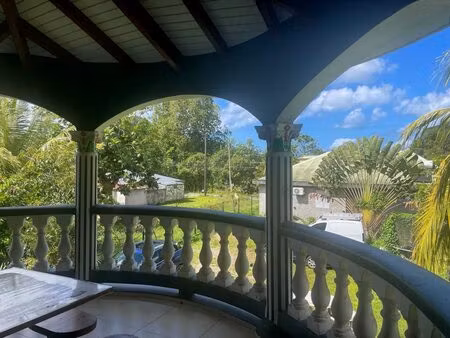 haut de villa t4 entièrement meublé