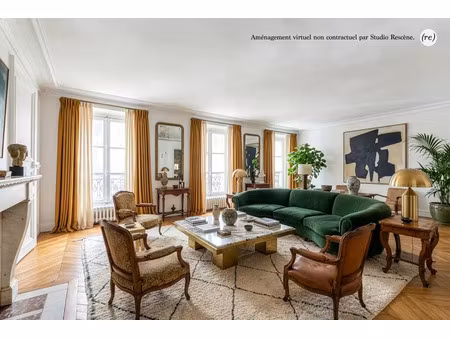 paris viiie – champs elysées friedland - 257 m² - appartement divisible – bureaux et profe