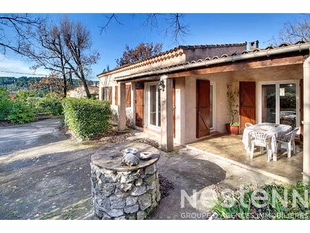 a vendre sur lorgues maison de 75 m² + garage de 28 m² amenageable sur un terrain 1324 m²