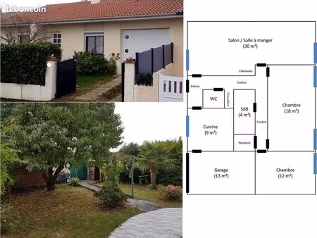 maison t3 cholet quartier la girardière