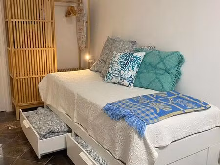 studio meublé – vieille ville de menton – 16 07 m² - état parfait (climatisation  vmc  dou