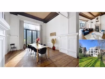 triplex à louer avec terrasse et jardin   ixelles (vbd88951)