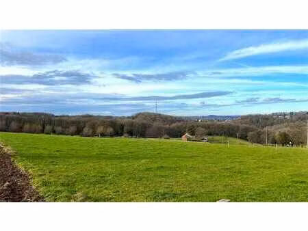 ninane - terrain avec vue  situation unique sur le marché.