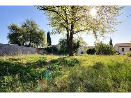 terrain constructible à vendre