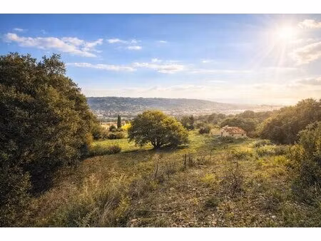 2 terrains constructibles d’exception avec vue mer – saint-laurent-du-var (06700)