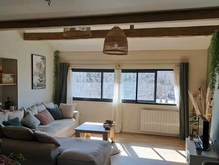 agréable t2 64m2 pl. marcadieu + mezzanine