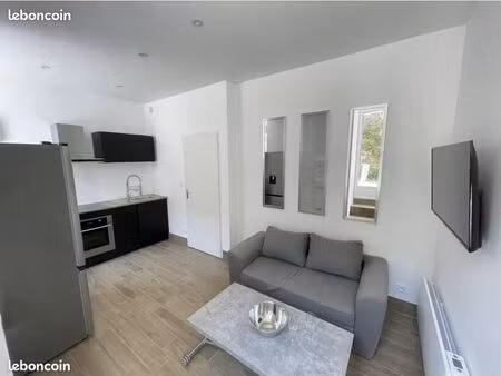 studio meublé 20m² entièrement rénové type