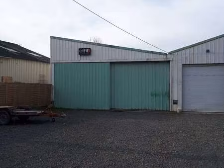 location garage box et parking à chazé-sur-argos (49500) : à louer / 170m² chazé-sur-argos