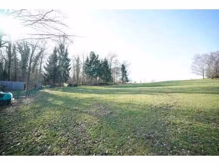 magifique terrain de +-1360m² (largeur façade 28m)