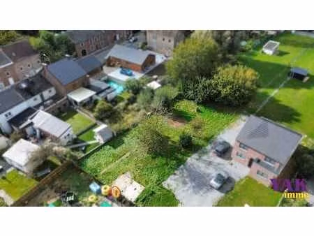 superbe terrain à bâtir avec pré-accord de l'urbanisme