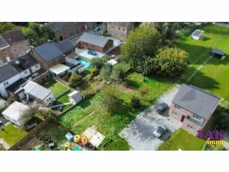 superbe terrain à bâtir avec pré-accord de l'urbanisme