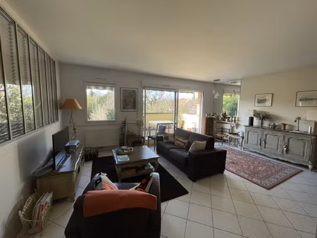 pontoise gare bel appartement 5 pieces 95 m2 terrasse/jardin