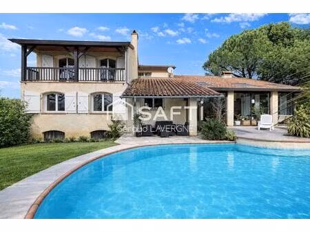 quint-fonsegrives : familiale avec piscine