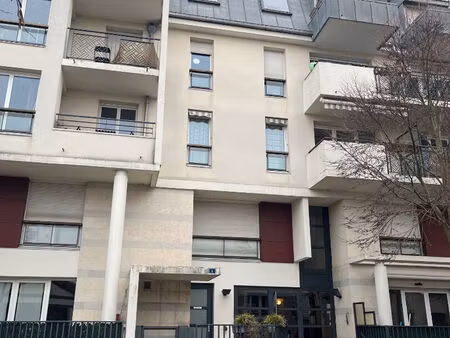 appartement alfortville 2 pièces 38m² - balcon - parking prive