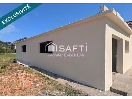 garage 60m² avec exterieur