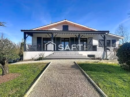 maison familiale t6 - environnement rare avec lacs