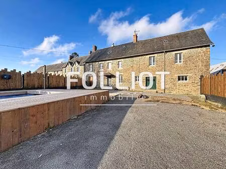 vente maison piscine à saint-sauveur-la-pommeraye (50510) : à vendre piscine / 162m² saint