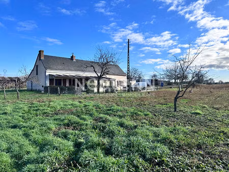 vente charmante maison de campagne 120 m² avec garage et grand terrain clos d'environ 7746
