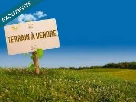 terrain constructible à vendre