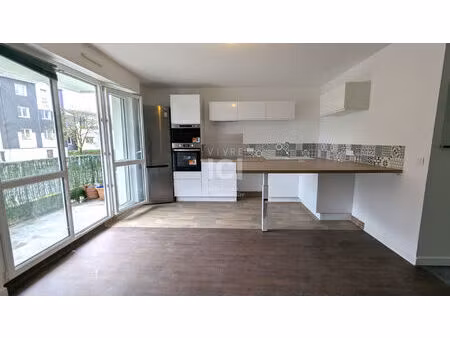 appartement nantes 3 pièce(s) 55.37 m2 - balcon - parking / route de vertou proche bords d