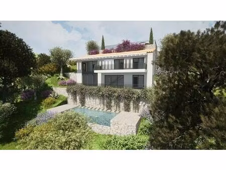 terrain falicon avec permis de construire