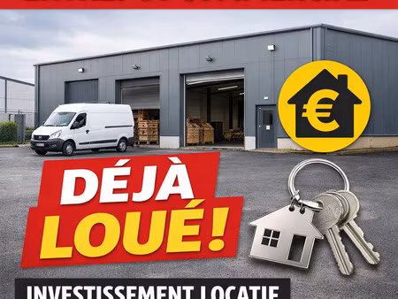 local commercial – entrepôt loué – investissement locatif