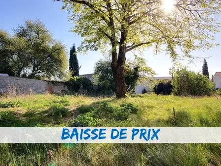terrain constructible 1634 m² le teil - 136 500€
