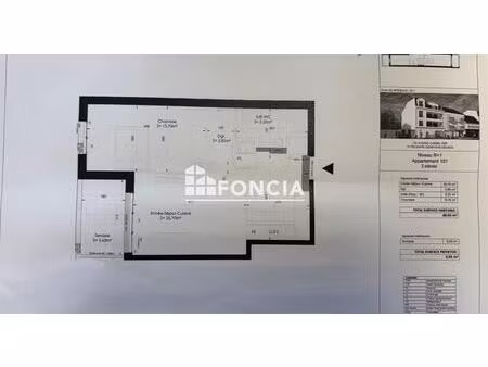 nouveauté- f2 plein sud en hyper-centre de sainte-geneviève-des-bois