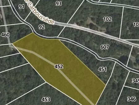 vente terrain 8400 m² saint-martin-de-valgalgues (30520)