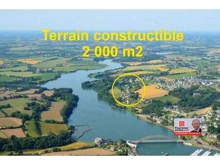 achat terrain 2 660m² treguier 22220
