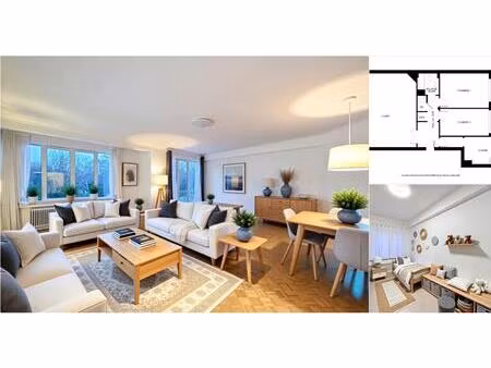 appartement à vendre avec terrasse et 2 chambres   molenbeek-saint-jean (vbd88660)