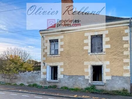 49540 - aubigné sur layon - maison à rénover de 104 m² sur 500 m² de terrain avec dépendan