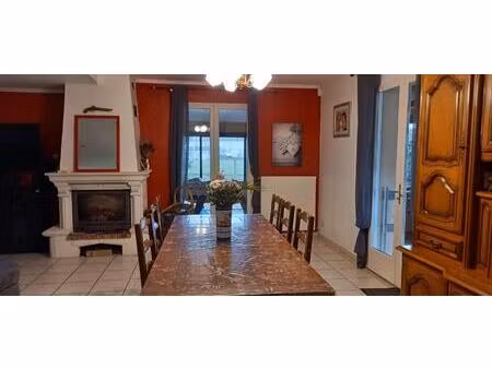 maison 145 m² avec terrain de 2900 m² + garage (69 m²) + véranda
