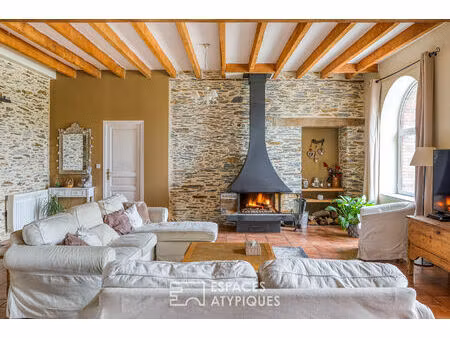 ancienne écurie transformée en belle maison familiale