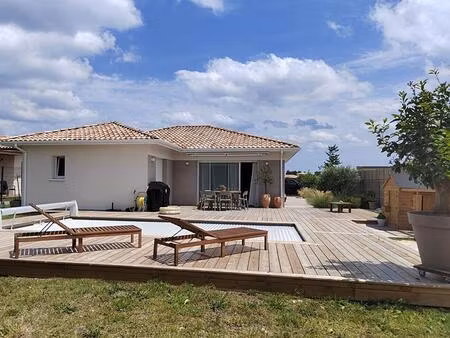 maison contemporaine à vendre à mios - 3 chambres  piscine et garage