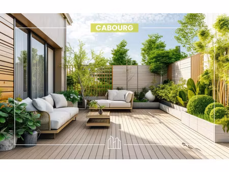 vente appartement neuf 4 pièces 85m2 cabourg - 383000 € - surface privée