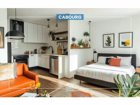 vente appartement neuf 1 pièces 31m2 cabourg - 178000 € - surface privée