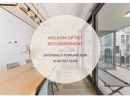 appartement te koop in gent met 2 slaapkamers