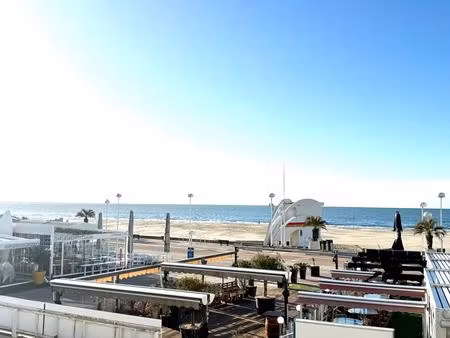 2 pièces secteur couchant vue mer avec parking